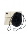 Borsetta B703 M.A+ a conchiglia in pelle nera con laccishop online borse