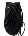 Borsetta B703 M.A+ a conchiglia in pelle nera con lacci prezzo B703VIP 0.7 BLACKshop online