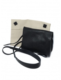M.A+ black shoulder bag with flap buy online