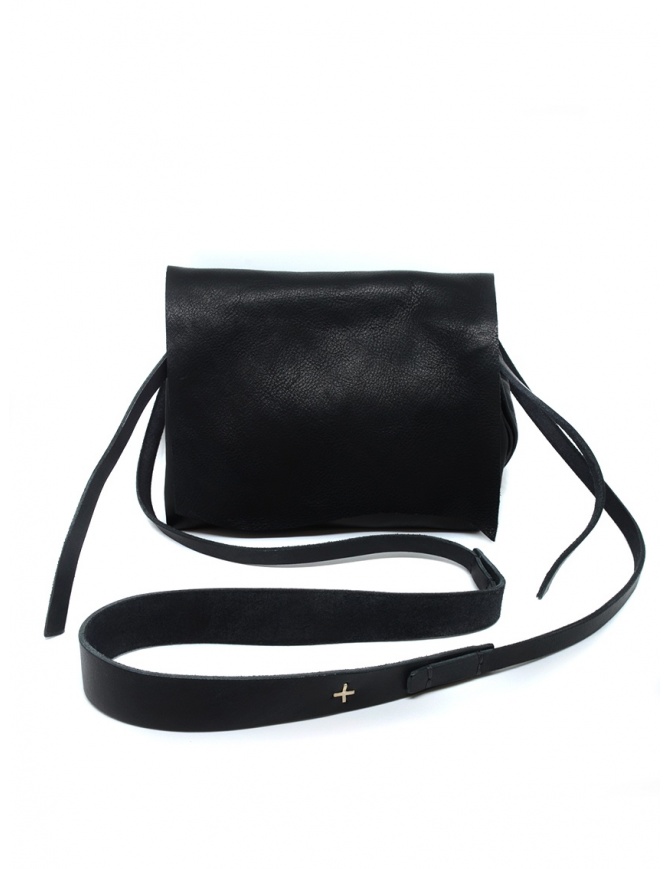 M.A+ black shoulder bag with flap B7214A CE 1.0 BLACK bags online shopping
