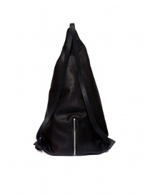 M.A+ triangle backpack in black leather price