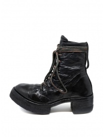 Carol Christian Poell AF/0906 black combat boots with laces