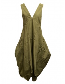 Womens dresses online: Kapital khaki dress with puffy skirt