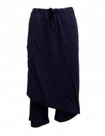 Kapital soft cotton navy trousers EK-745 PURPLE-NAVY order online
