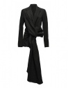 Giacca Marc Le Bihan nera annodata acquista online 2200 BLACK