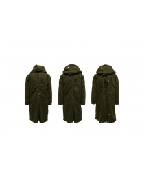 Cappotto Kapital khaki con chiusure multiple prezzo