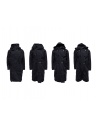 Cappotto Kapital nero con chiusure multipleshop online cappotti uomo