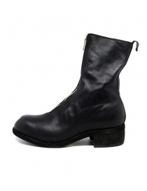 Guidi PL2 stivale nero in pelle di cavallo