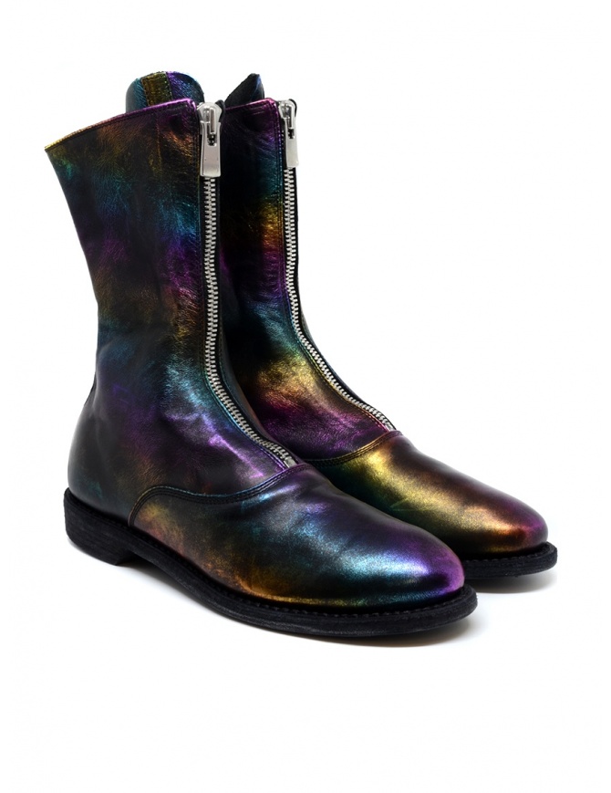 Stivale Guidi 310 in pelle di cavallo laminata arcobaleno 310 LAMINATED RBW calzature donna online shopping