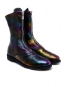 Stivale Guidi 310 in pelle di cavallo laminata arcobaleno acquista online 310 LAMINATED RBW