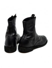 Black leather ankle boots 210 Guidi price