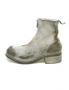 Guidi PL1_RU stivaletto bianco in pelle ruvida rivestitashop online calzature donna