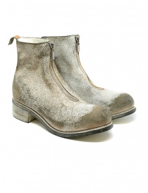 Guidi PL1_RU stivaletto bianco in pelle ruvida rivestita PL1_RU COATED 00_NTR