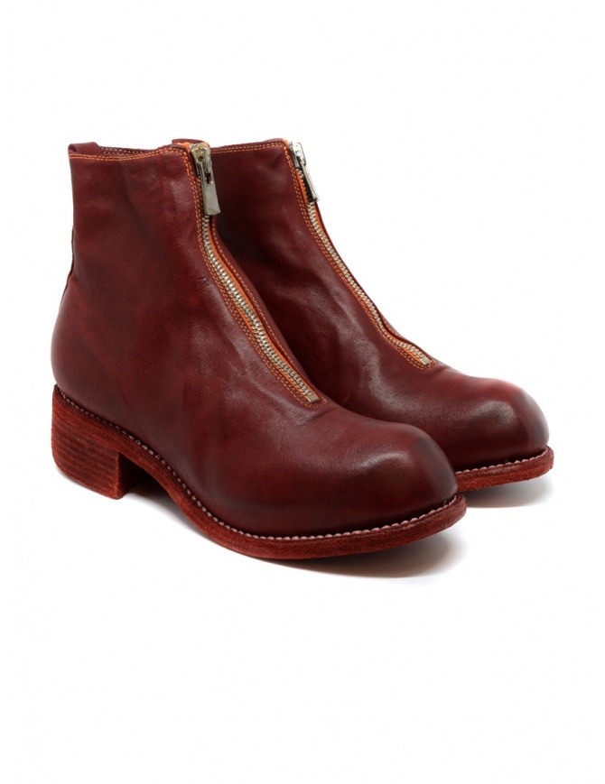 Guidi PL1 red horse full grain leather boots PL1 SOFT HORSE FG 1006T womens shoes online shopping