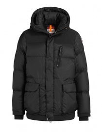 Parajumpers Seiji black hooded jacket PMJCKEN02 SEIJI PENCIL 710