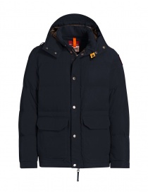 Parajumpers giacca Berkeley blu nera PMJCKOS02 BERKELEY BLUE-BLK560