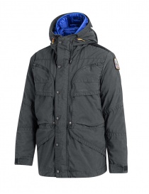 Parajumpers Alpha iron grey and blue jacket buy online