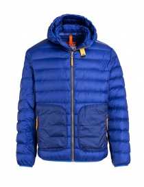 Parajumpers Alpha iron grey and blue jacket mens jackets buy online