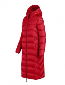 Parajumpers Leah Tomato long down coat for women buy online