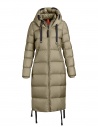 Parajumpers Panda long down coat light green buy online PWPUFEL31 PANDA DRIED HERB 713