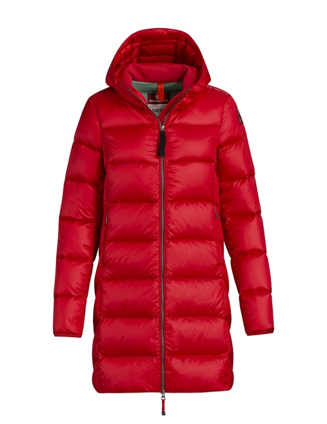 Parajumpers Marion medium down jacket tomato PMJCKSX34 MARION TOMATO 722 womens jackets online shopping