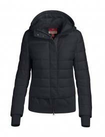 Parajumpers piumino Oceanis con inserti in lana nero PWKNIKN36 OCEANIS 411 PENCIL