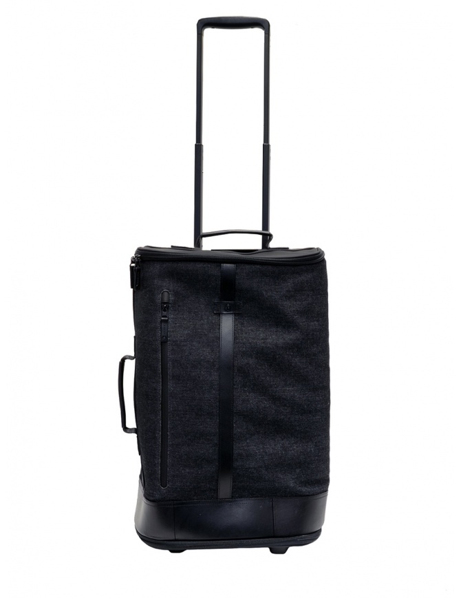 Trolley Frequent Flyer Carry-On in denim nero CARRY-ON DENIM BLACK/BLACK valigeria online shopping