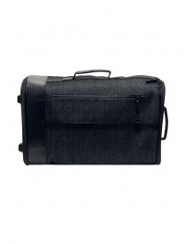 Frequent Flyer Carry-On in black denim travel bags buy online