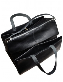 M.A + three-compartment handbag