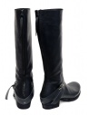 M.A+ high boots in black leather with buckle and zipper SW6C46Z-R VA 1.5 BLACK price