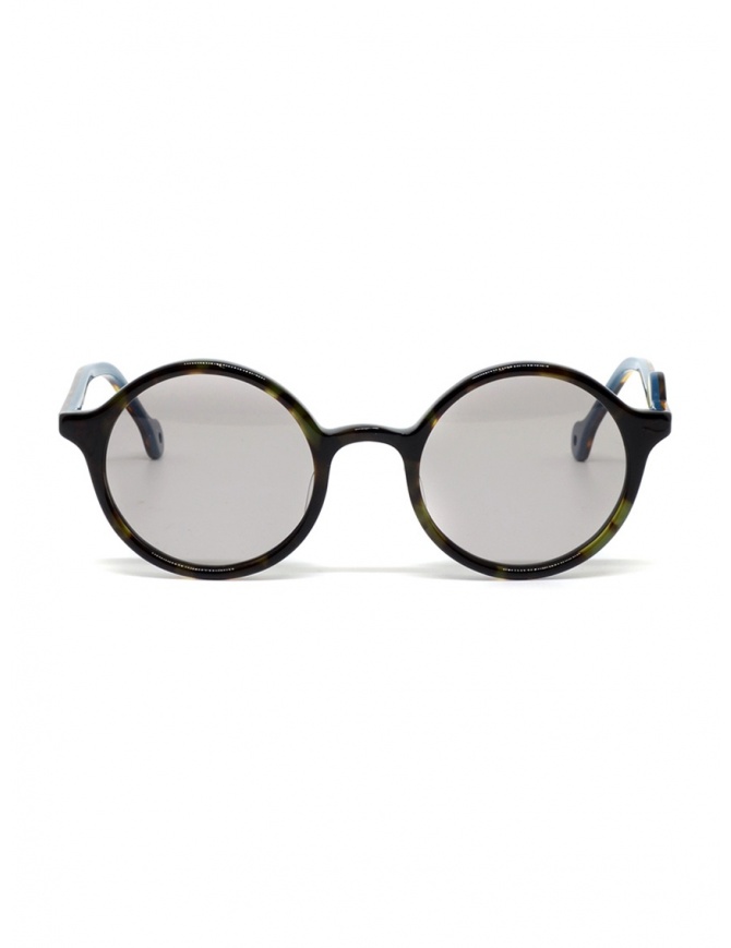 Kapital sunglasses in turtle effect acetate with grey lenses K1909XG520 BEK glasses online shopping
