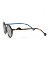 Kapital sunglasses in turtle effect acetate with grey lenses shop online glasses