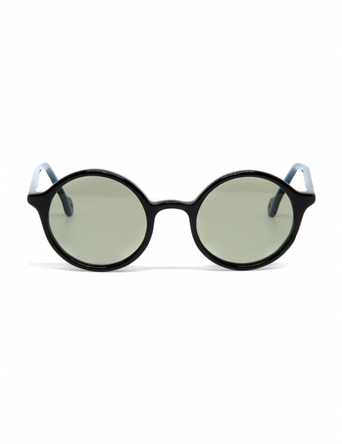 Kapital sunglasses in black acetate with green lenses K1909XG520 BLK glasses online shopping