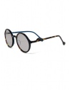 Kapital sunglasses with grey lenses and smile detail shop online glasses