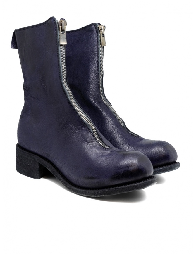 Guidi PL2 COATED N_PURP purple horse leather boots PL2 COATED N_PURP