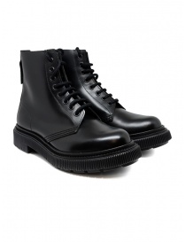 Womens shoes online: Adieu type 129 black combat boots