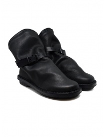 Trippen black Bomb ankle boots with removable strap BOMB F VST VST WAX