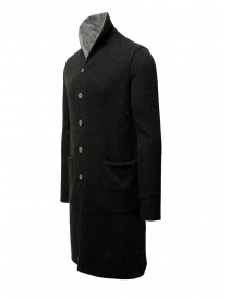 Label Under Construction black-gray reversible coat