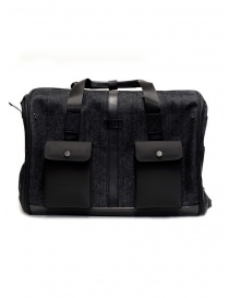 Frequent Flyer duffel bag in black denim online