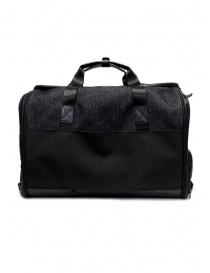 Frequent Flyer duffel bag in black denim price