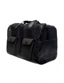 Frequent Flyer duffel bag in black denim buy online