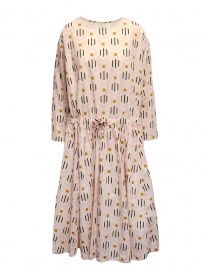 Casey Casey light pink dress in geometric flower print on discount sales online