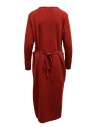 Hiromi Tsuyoshi red and beige pleated dress shop online womens dresses