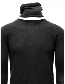 Label Under Construction maglia grigia con collo alto staccabile acquista online