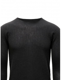 Label Under Construction maglia grigia con collo alto staccabile maglieria uomo prezzo
