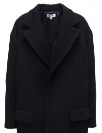 Miyao navy blue egg coat womens coats buy online