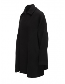 Plantation black coat with shirt collar buy online
