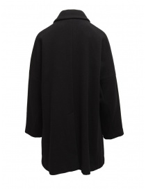 Cappotto Plantation nero collo a camicia prezzo