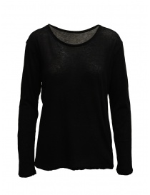 T-shirt Plantation manica lunga nera PL99-JJ152 BLACK order online