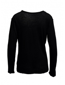 T-shirt Plantation manica lunga nera